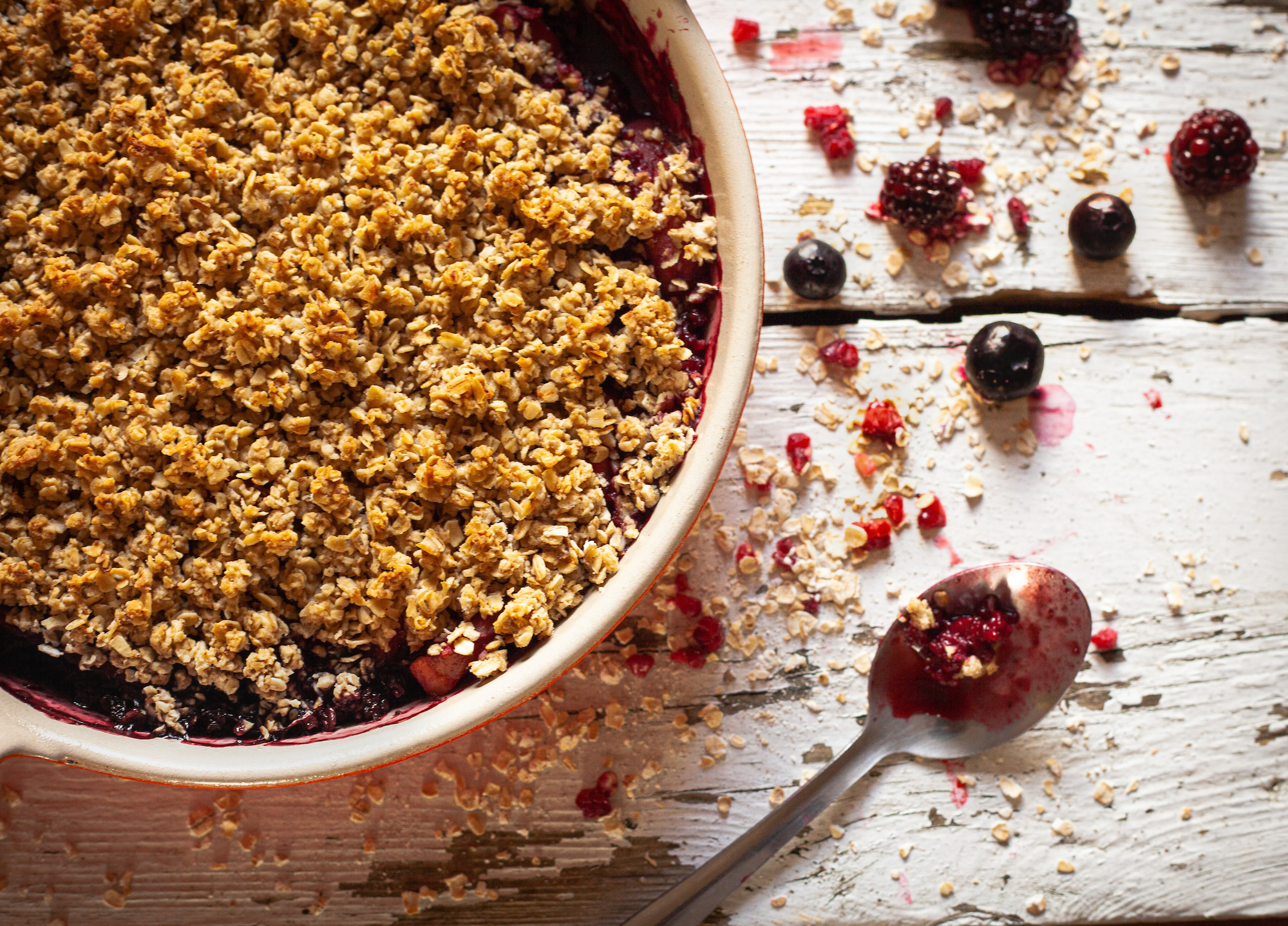 Easy Blueberry Crumble Recipe